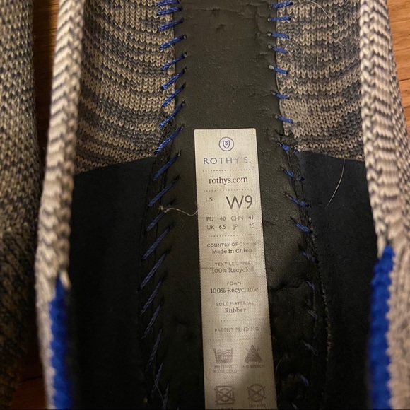 Rothy’s Taupe Heather Flats, sz 9 - Picture 9 of 9